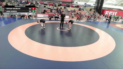 160 lbs Semifinal - Tiffani Baublitz, East Stroudsburg University vs Jade Huerta, East Stroudsburg University