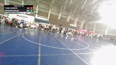 63 lbs Cons. Round 5 - Beckham Duncan, East Idaho Elite Wrestling vs Kael Oldroyd, Sanderson Wrestling Academy