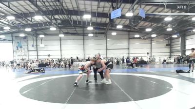 195 lbs Rr Rnd 3 - JT Lynch, Gold Standard Black - HSB vs Caige Horak, TDWC Maniacs Blue - HSB