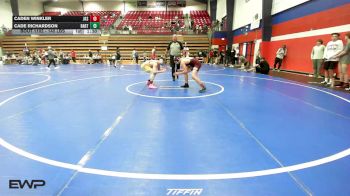 140 lbs Final - Caden Winkler, Jenks vs Cade Richardson, Bartlesville Junior High