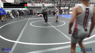 58 lbs Quarterfinal - Timmy McCall, Fort Gibson Youth Wrestling vs Nicholas George, Tulsa North Mabee Stampede