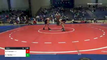 110 lbs Consolation - Gavin Frierson, Roundtree Wrestling Academy vs Case Hanley, Banks County USA Wrestling