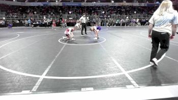 121.6-127.4 lbs Round Of 16 - Mykal Novotny, Nemaha County Wrestling vs Alexis Schmotzer, Van Buren High School