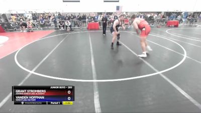 285 lbs 3rd Place Match - Grant Stromberg, Askren Wrestling Academy vs Vanden Hoffman, Wrestling Factory