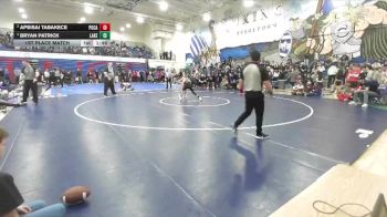 98 lbs 1st Place Match - Bryan Patrick, Lakeland vs Apsisai Tabakece, Pocatello