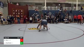 Consolation - Edwin Ruiz, Bishop Lynch High School vs Joel Chatfield, St. Pius X Catholic