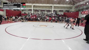 157 lbs Final - John Zarbatany, Providence Day School vs Joshua Stonebraker, Cary Christian School