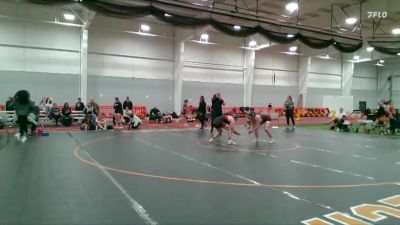 160 lbs Champ. Round 1 - Maggie Milbery, Heidelberg vs Camille Mitchell, Alma