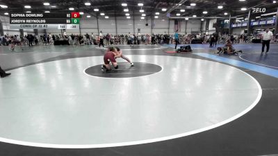 165 lbs Consi Of 32 #2 - Sophia Dowling, NC vs Jordyn Reynolds, MA