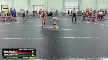 120 lbs Champ. Round 2 - Teagan Caciolo, Grit Mat Club vs Ezra Swartley, Souderton Wrestling