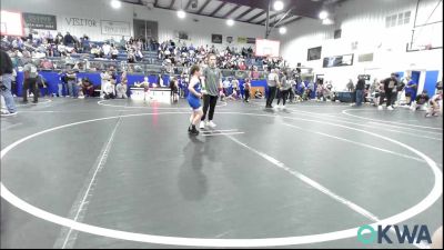 66 lbs Rr Rnd 2 - Marley Cummings, Piedmont vs Coralynn Hensley, Little Axe Takedown Club