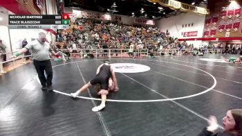 157 lbs Cons. Round 2 - Nicholas Martinez, Natrona County vs Trace Blajszczak, Natrona County