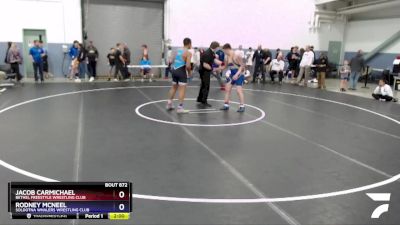 195 lbs Round 1 - Rodney Mcneel, Soldotna Whalers Wrestling Club vs Jacob Carmichael, Bethel Freestyle Wrestling Club