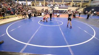 100 lbs Consi Of 4 - Aidon Wright, Beebe Youth Wrestling vs Keggun Carson, Fayetteville Youth Wrestling Club