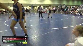 140 lbs Round 3 (6 Team) - Gretchen Donally, Montana vs Harlie Velarde, Wyoming