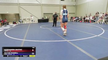 140 lbs Round 3 (8 Team) - Aleksandra Bastaic, Indiana vs Payton Russell, North Dakota