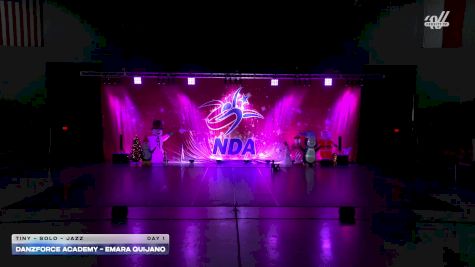 DanzForce Academy - Emara Quijano [2025 Tiny - Solo - Jazz Day 1] 2025 NDA Houston Regional