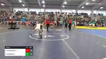 106 lbs Prelims - Alexander Schaeublin, MetroWest United vs Kaeden Hubbard, Great Bridge