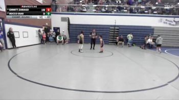 71 lbs Champ. Round 1 - Emmitt Zamago, Lil Mavs Wrestling vs Rocco Dias, Shootbox Rigby