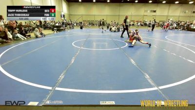 120 lbs Rr Rnd 2 - Tripp Hurless, Untouchables 9U vs Jace Thibodeau, POWA 9U