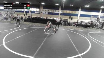 88 lbs Round Of 32 - Sage Cruz, Flow Academy HI vs Ali Kashef, Bay Area Dragons WC