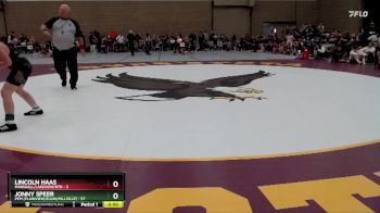 102 lbs Round 3 (3 Team) - Lincoln Haas, Marshall/Lakeview/RTR vs Jonny Speer, PEM (Plainview/Elgin/Millville)