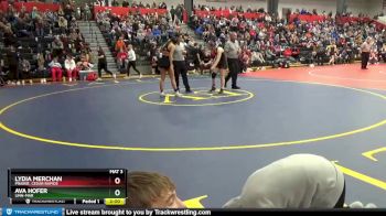 135 B Semifinal - Ava Hofer, Linn-Mar vs Lydia Merchan, Prairie, Cedar Rapids