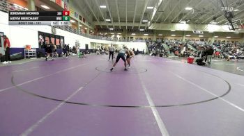 197 lbs Cons. Round 2 - Jeremiah Morris, St. Ambrose University vs Aidym Merchant, William Woods University