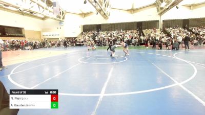 93-J lbs Round Of 32 - Nicholas Pierro, Olympic vs Allen Gaudenzi, Newtown (CT) Youth Wrestling