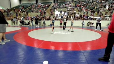 76 lbs Round Of 16 - Jett Johnson, Pope Junior Wrestling Club vs Caden Freeman, Franklin County Youth Wrestling