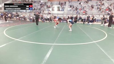 55 kg Cons. Rd Of 16 - Jenna Anderson, Vision Wrestling vs Gabrielle Severin, Crash Girls Wrestling Club