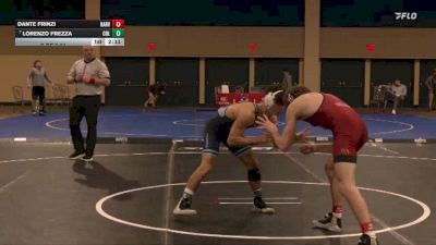 141 lbs C Of 8 #1 - Dante Frinzi, Harvard vs Lorenzo Frezza, Columbia