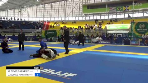 WALLACY DEVID CARNEIRO MARTINS vs OTAVIO GOMES MARTINS 2023 Brasileiro Jiu-Jitsu IBJJF