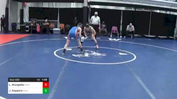 111 lbs Semifinal - Leo Mongiello, Barn Brothers vs Jackson Koppers, Rush Henrietta