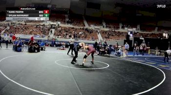 165-D2 Quarterfinal - Dylan Hayhurst, Barry Goldwater High School vs Kane Pantin, Mountain Pointe High School