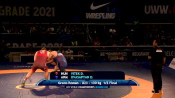 130 kg Semifinal - Dariusz Attila Vitek, Hun vs David Ovasapyan, Arm