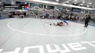 106 lbs 1st Place Match - Bowdee McPherson, JWC vs Carson Altice, Empire Wrestling Club