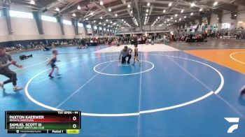 44 lbs 3rd Place Match - Paxton Kaerwer, ReZults Wrestling vs Samuel Scott Iii, Stay Sharp Wrestling Club
