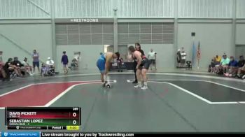 285 lbs Placement Matches (8 Team) - Davis Pickett, Utah vs Sebastian Lopez, Kansas Blue