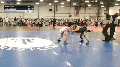 68 lbs Round 2 - 10:45am Saturday - Eddie Cuff, PA USA vs Jair Almaraz, Southwest Elite