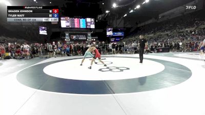 138 lbs Cons. Rd Of 128 - Braden Johnson, WI vs Tyler Watt, NC