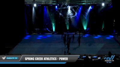 Spring Creek Athletics - Power [2021 L2 Junior - Small - B Day 1] 2021 The U.S. Finals: Pensacola