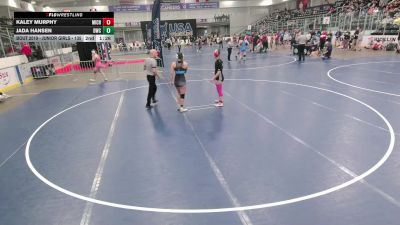Junior Girls - 145 lbs Champ. Round 1 - Lillian Miller, Colorado vs Lucia Henriquez, Team Hammer Wrestling Academy