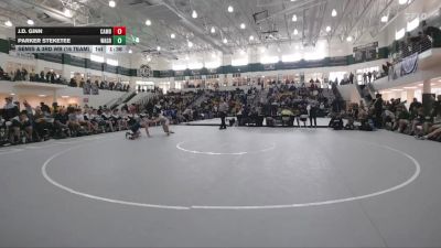 132 lbs Semis & 3rd Wb (16 Team) - Parker Steketee, Walnut Grove vs J.D. Ginn, Cambridge