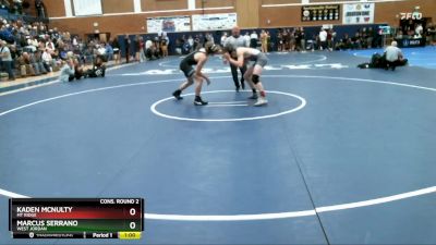 150 lbs Cons. Round 2 - Marcus Serrano, West Jordan vs Kaden Mcnulty, Mt Ridge