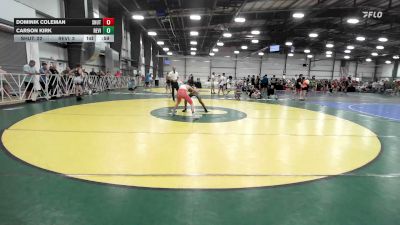 105 lbs Round Of 16 - Dominik Coleman, Team Lil SHUTTs - MS vs Carson Kirk, Revival Freeze - MS