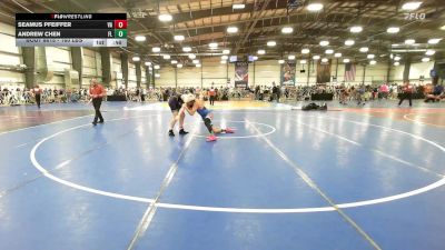 160 lbs Consi Of 32 #2 - Seamus Pfeiffer, VA vs Andrew Chen, FL