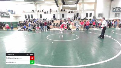 220 lbs Consi Of 4 - Sam Oppedisano, Hingham vs Anthony Ashe, Bristol County/Dighton Rehoboth