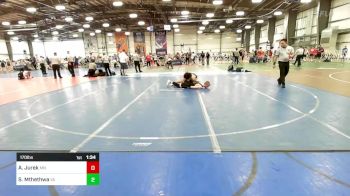 170 lbs Round Of 32 - Adam Jurek, MN vs Solo Mthethwa, VA