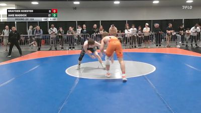 175 lbs Round Of 128 - Brayden Koester, IA vs Jake Maddox, CT